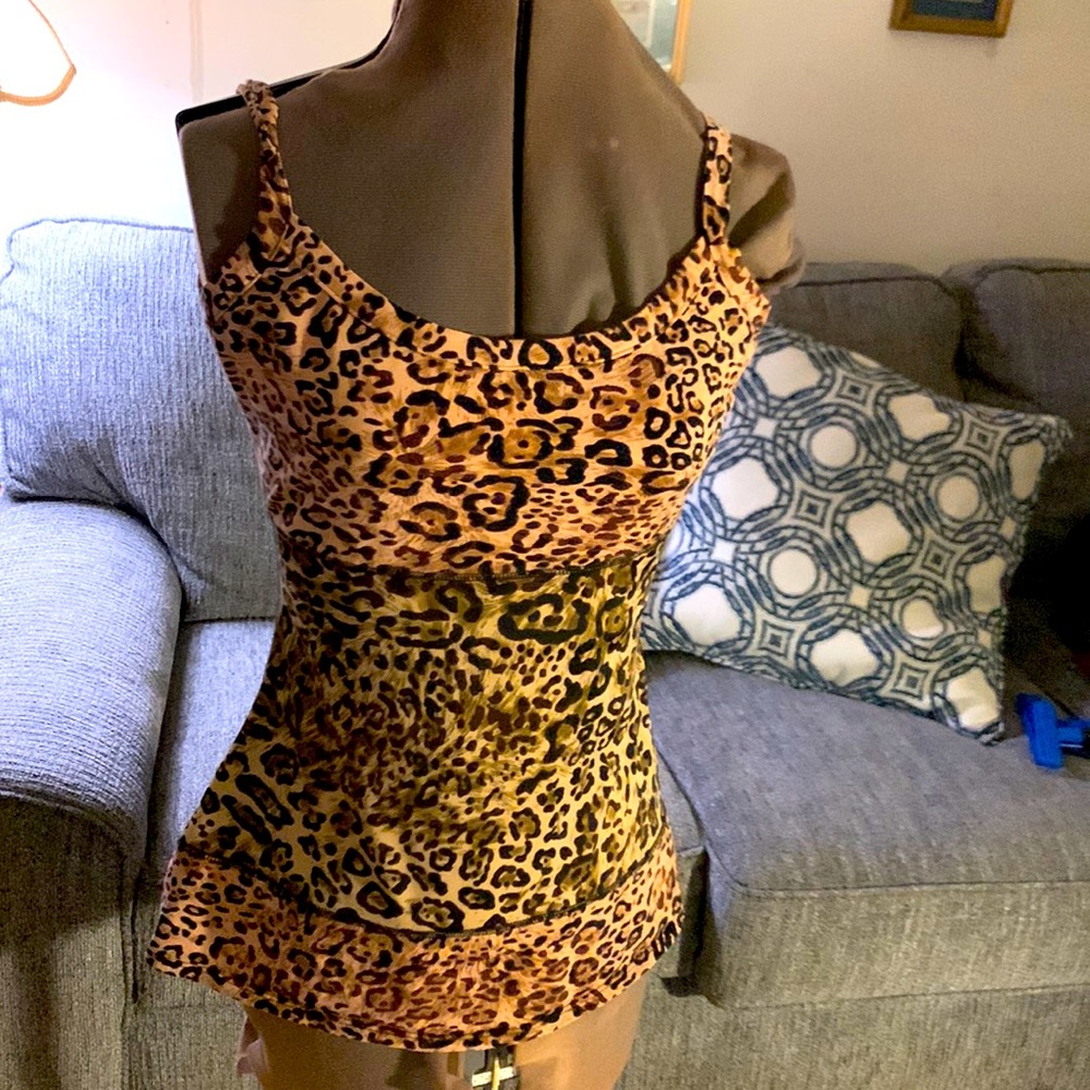 Blouse (leopard print)